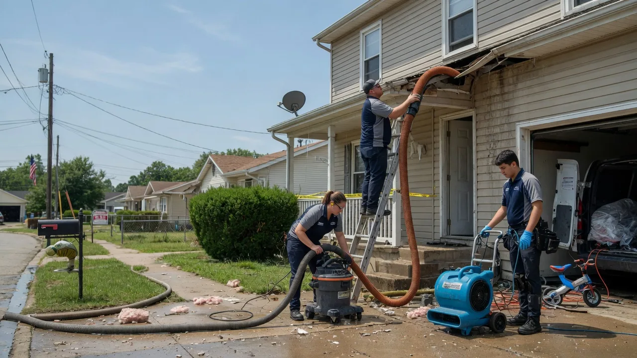Water Damage Restoration in Stoutsville, OH near me